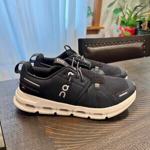 On cloud navy blue running shoes 4 youth